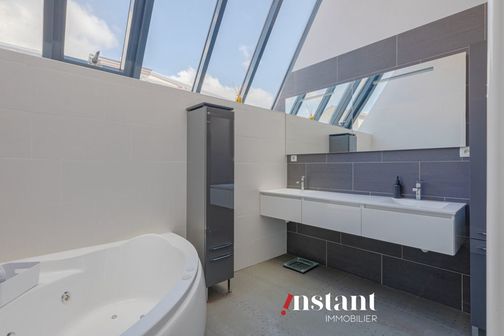 Loft 4 pièces en duplex avec jardin et piscine